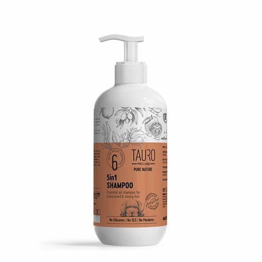 TPL Pure Nature 5 in 1, Moisturizing Coat Shampoo 400ml