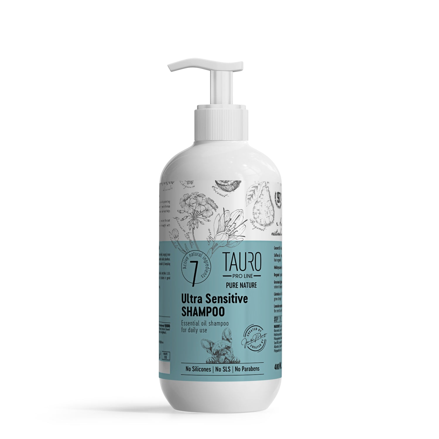 TPL Pure Nature Ultra Sensitive, Coat Shampoo 400ml
